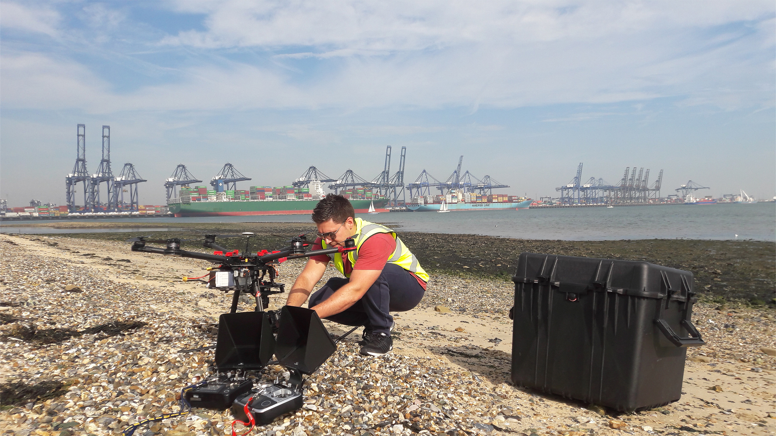 aerial filming camera 