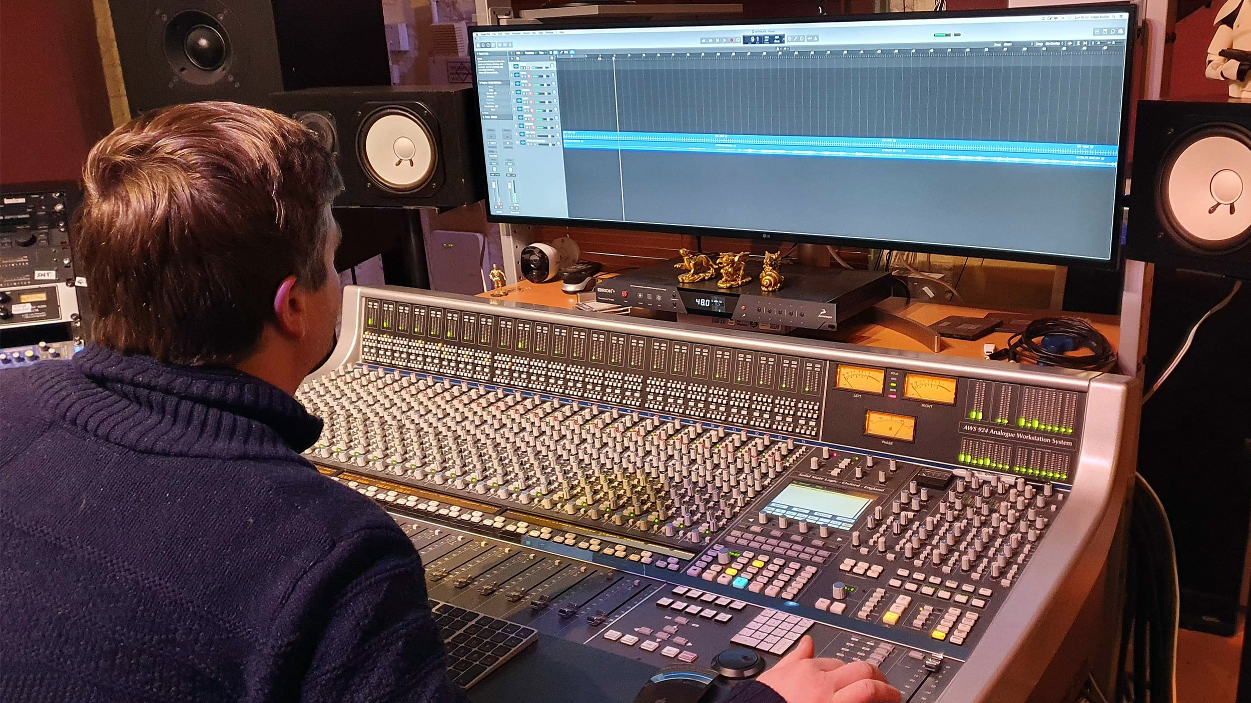 music production ssl duality console 