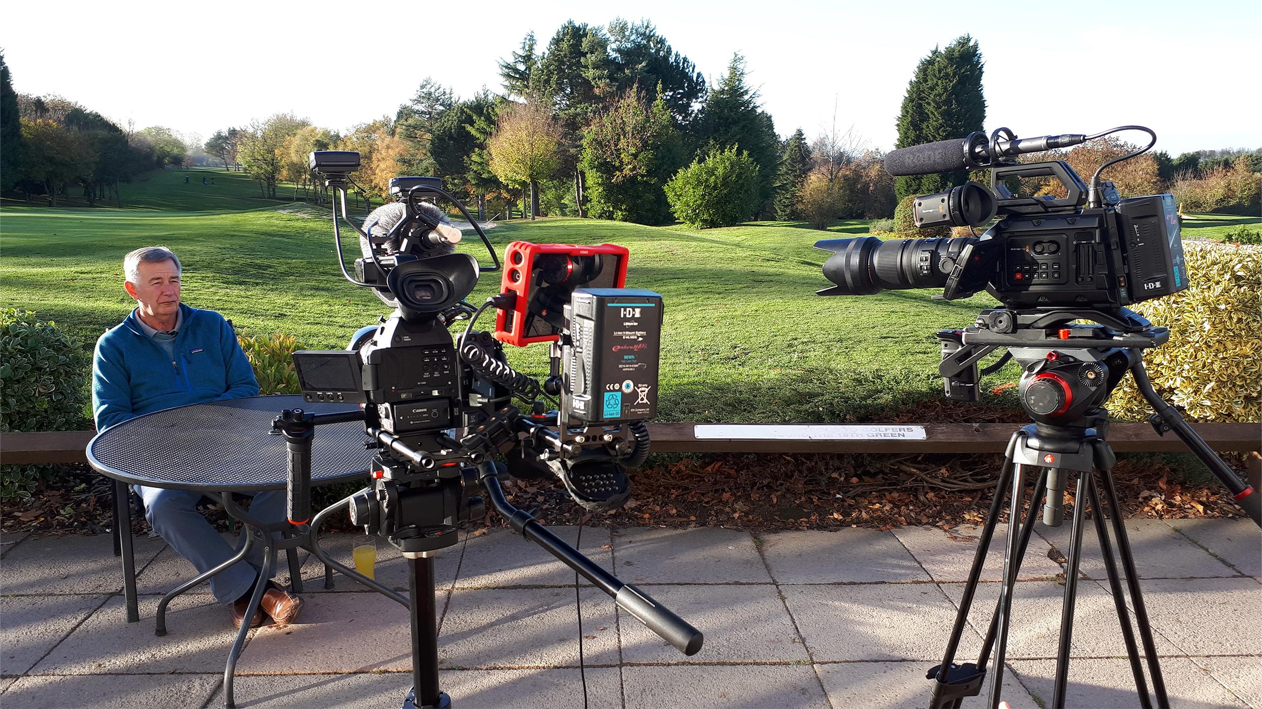 documentary filming golf pro ken brown gizmo media